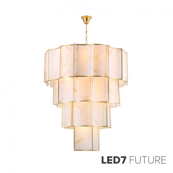 Loft Industry Modern - Shade Chandelier